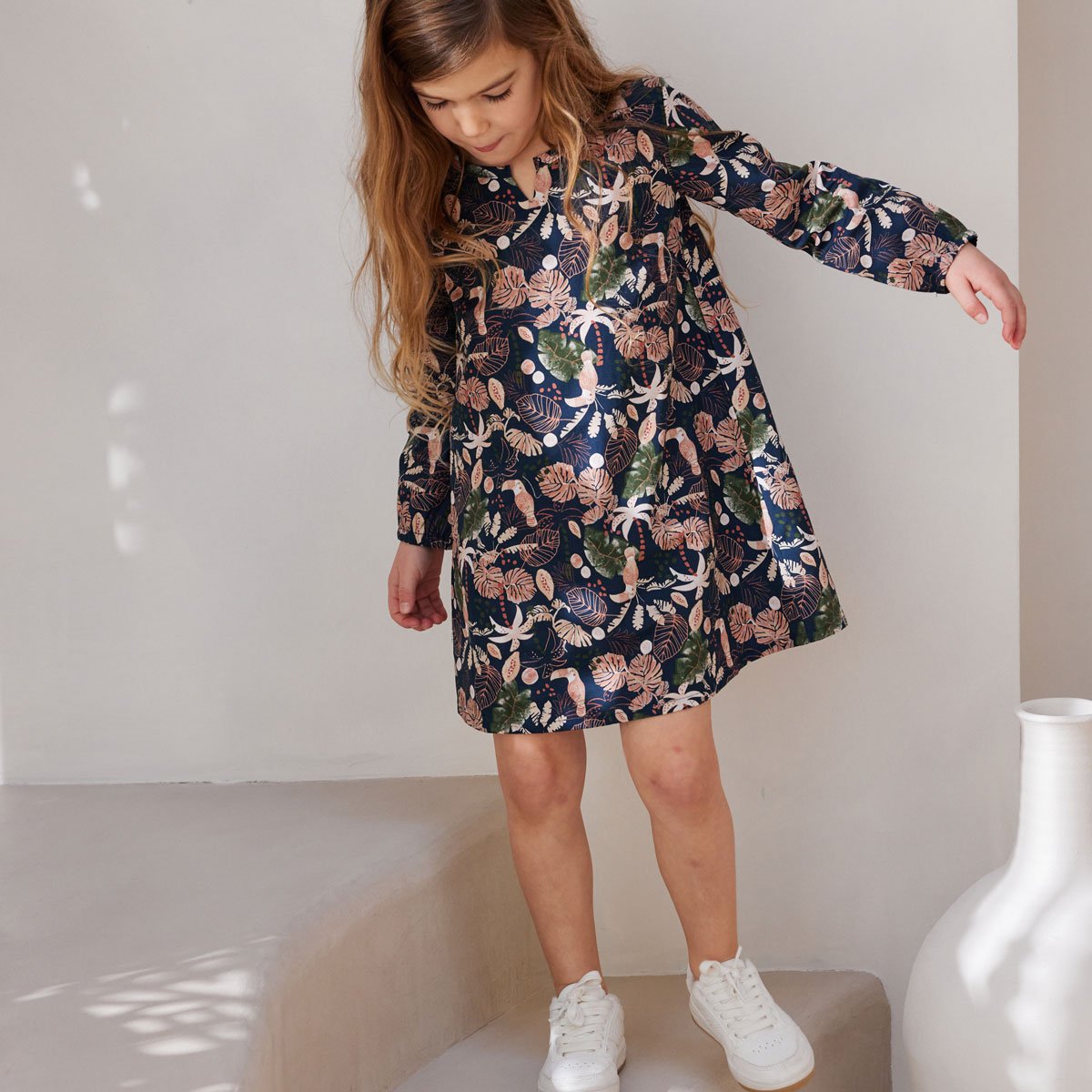 Robe bébé PARA bleu, PETIT BEGUIN