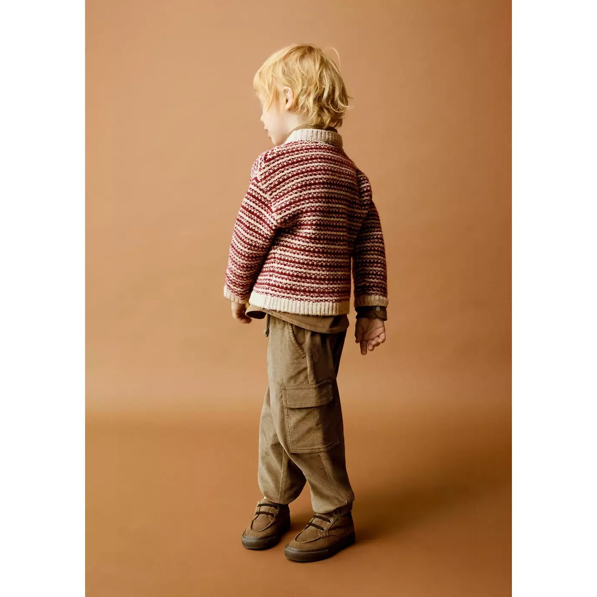 Pantalon jogger cargo tabac, MANGO BABY