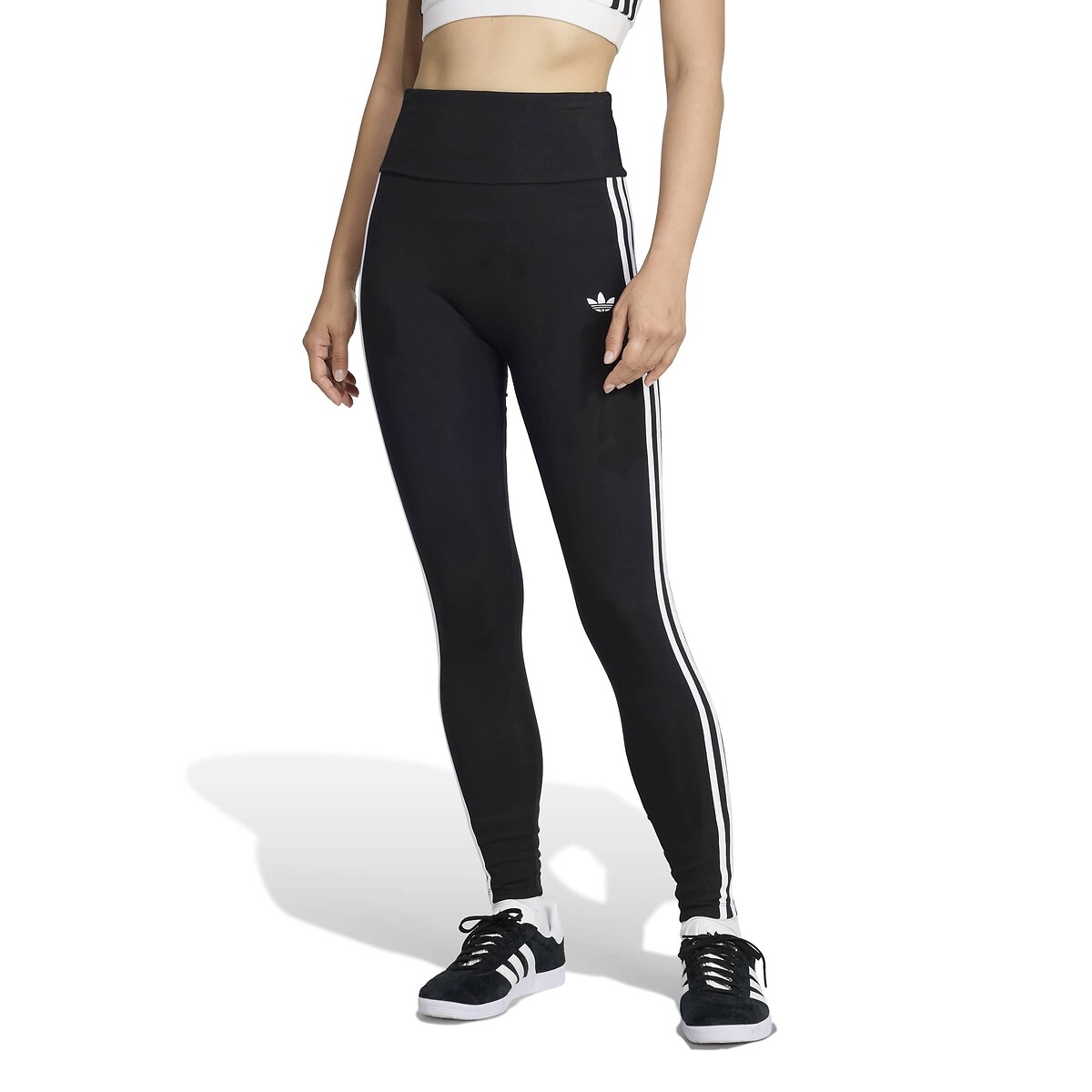 Legging 3 Stripes noir, adidas Originals
