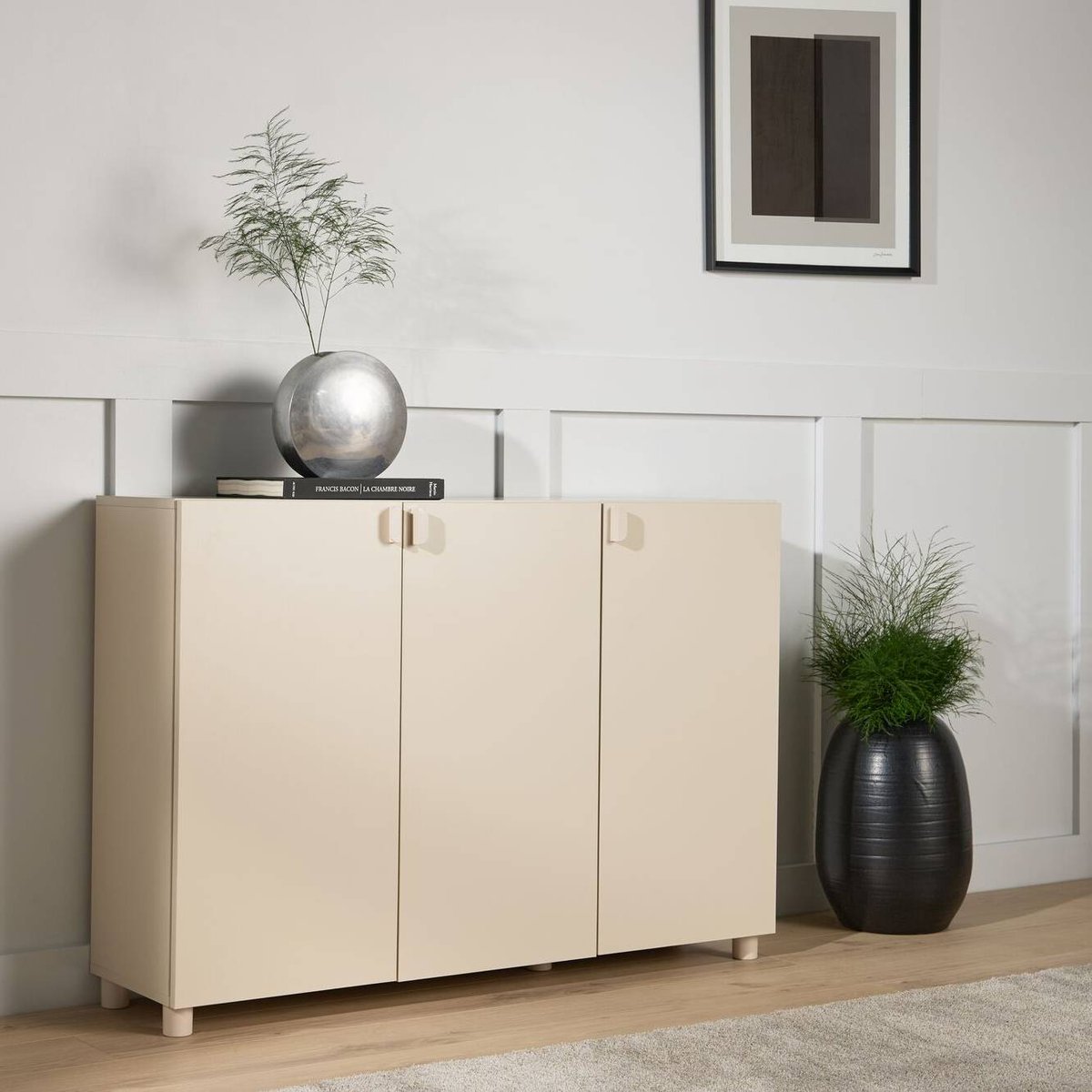 Buffet 3 portes - PALOMA beige, CAMIF