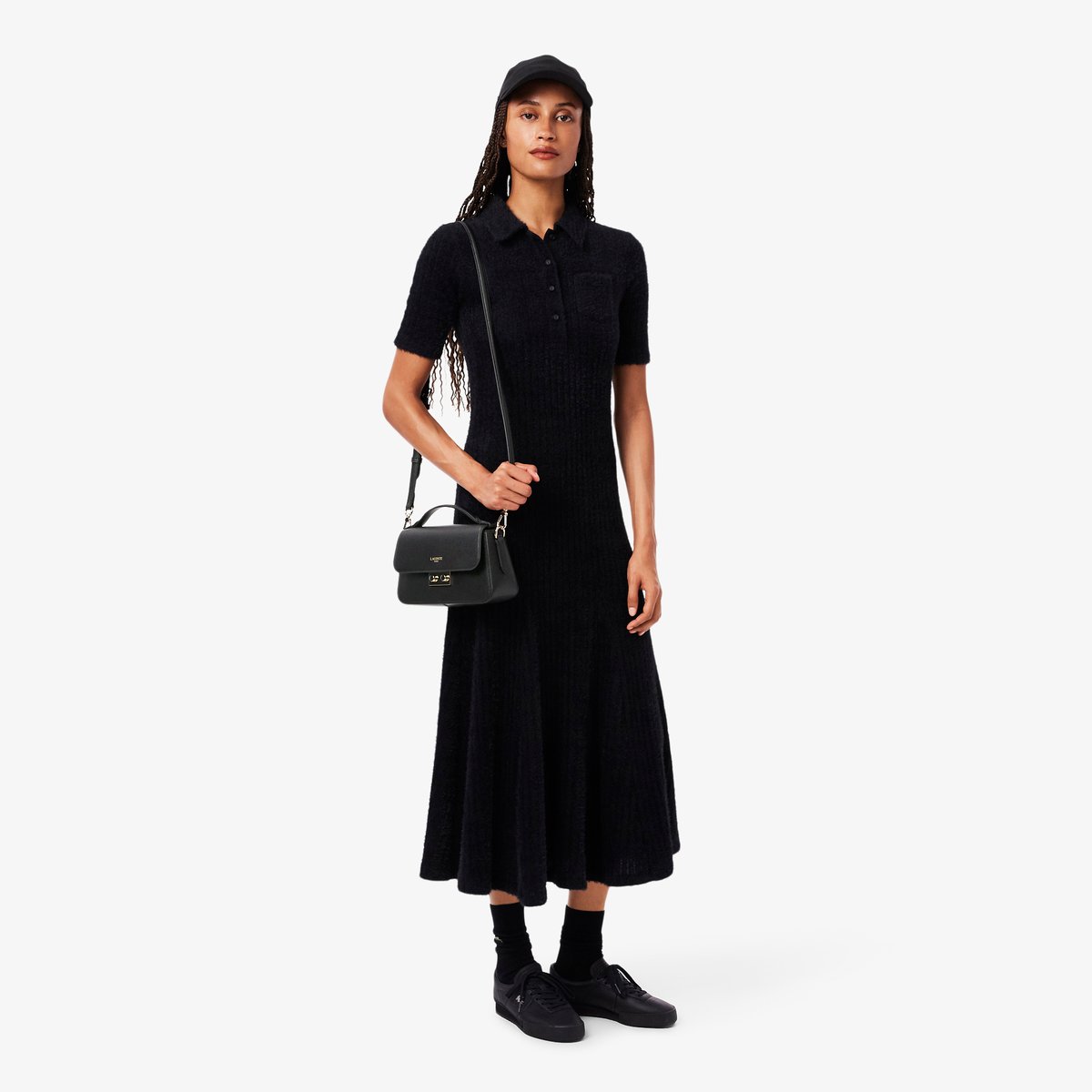 Sac à bandoulière Champs-Élysées noir-000, LACOSTE