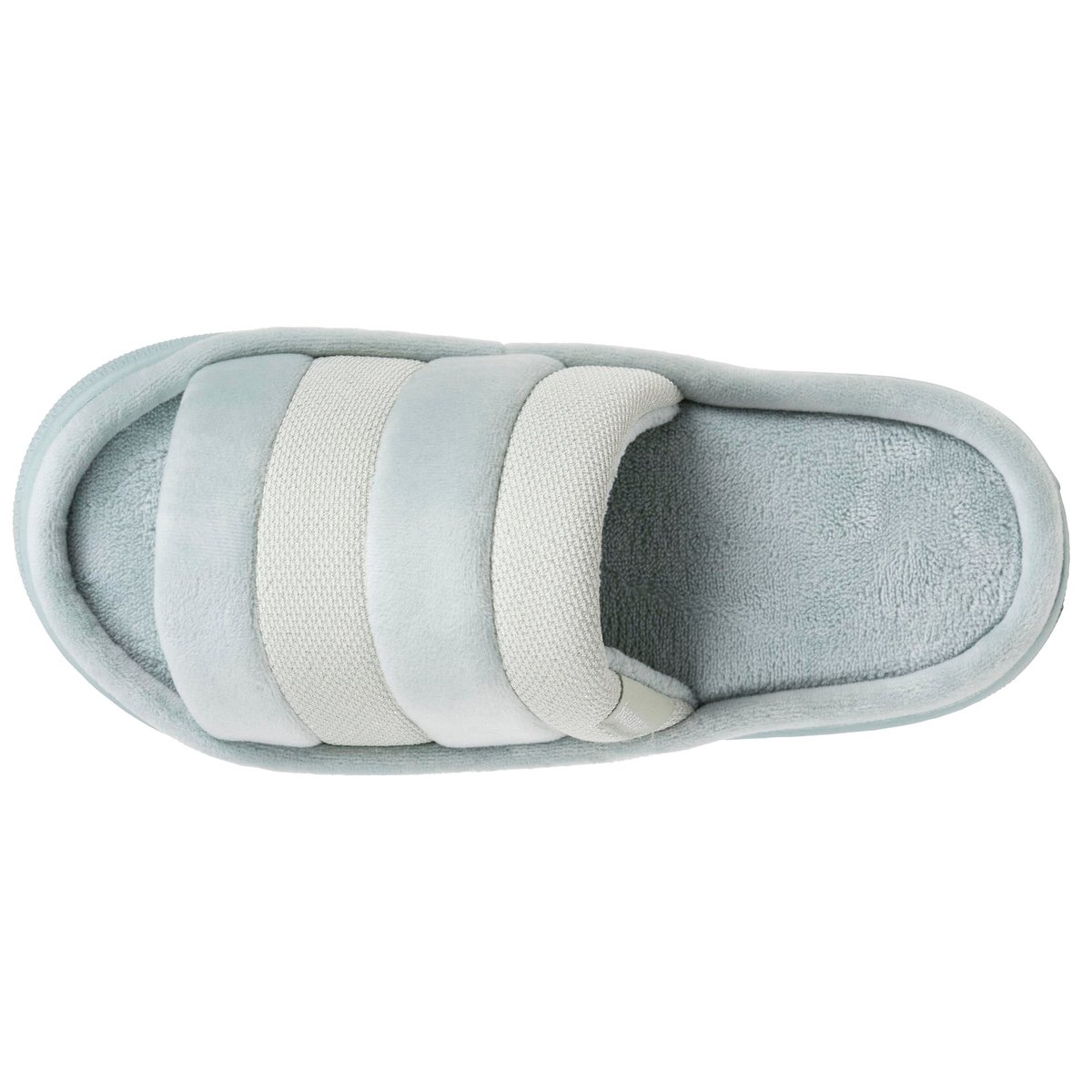 Chaussons Mules ouvertes vert, ISOTONER