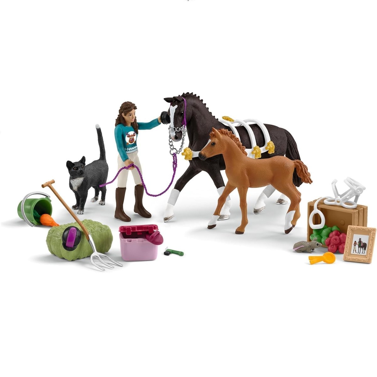 Calendrier de l'Avent Horse Club 2 couleur unique, SCHLEICH