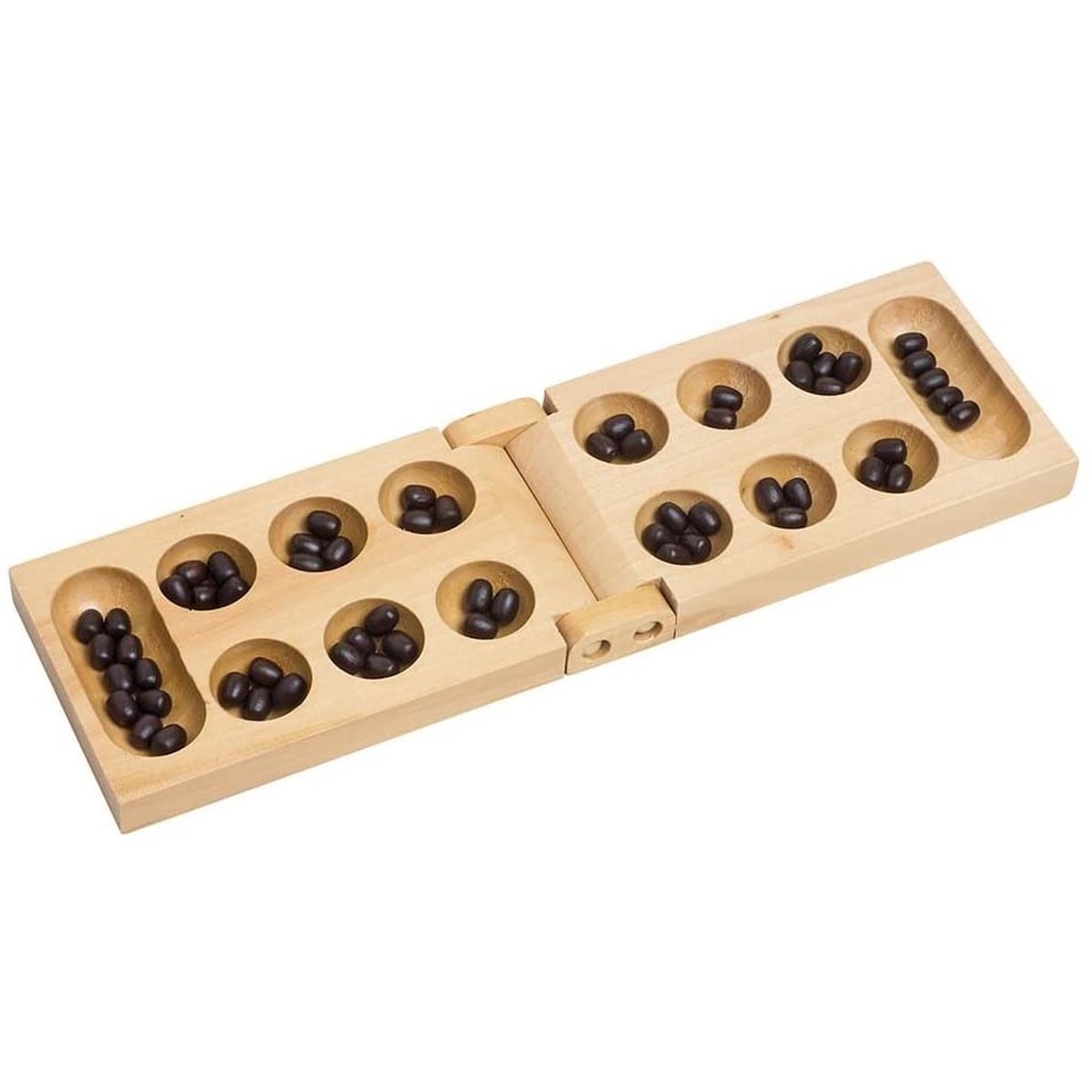 Jeu de Kalaha de voyage beige, GOKI