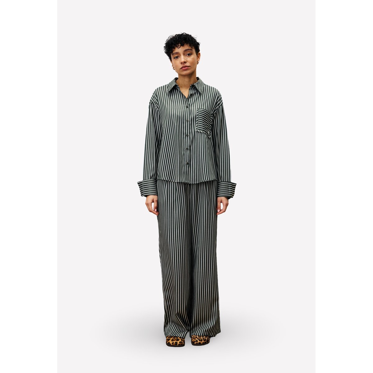Chemise CHESTER vert mousse, FRNCH