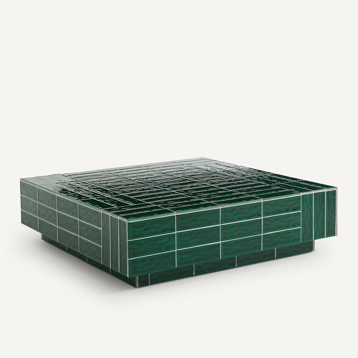 Mesa de centro de cerámica, Dendi verde jade, AM.PM