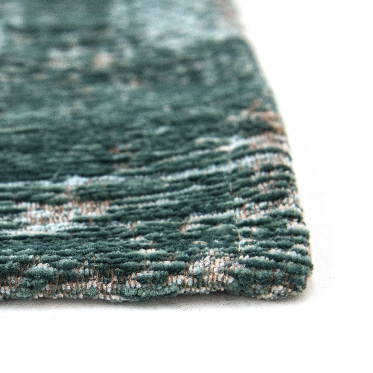 Tapis intérieur/extérieur tissé plat STONY vert, NOVATREND