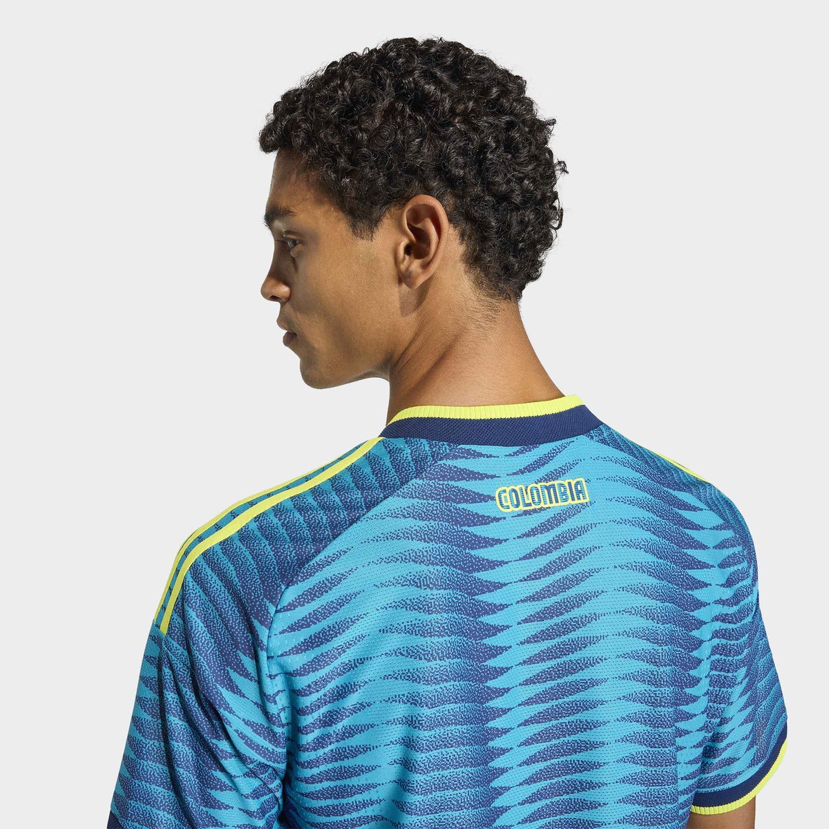 Maillot Extérieur Colombie 26 Authentique Maillot Extérieur Colombie 26 Authentique mystery petrol / team navy blue 2, adidas Performance