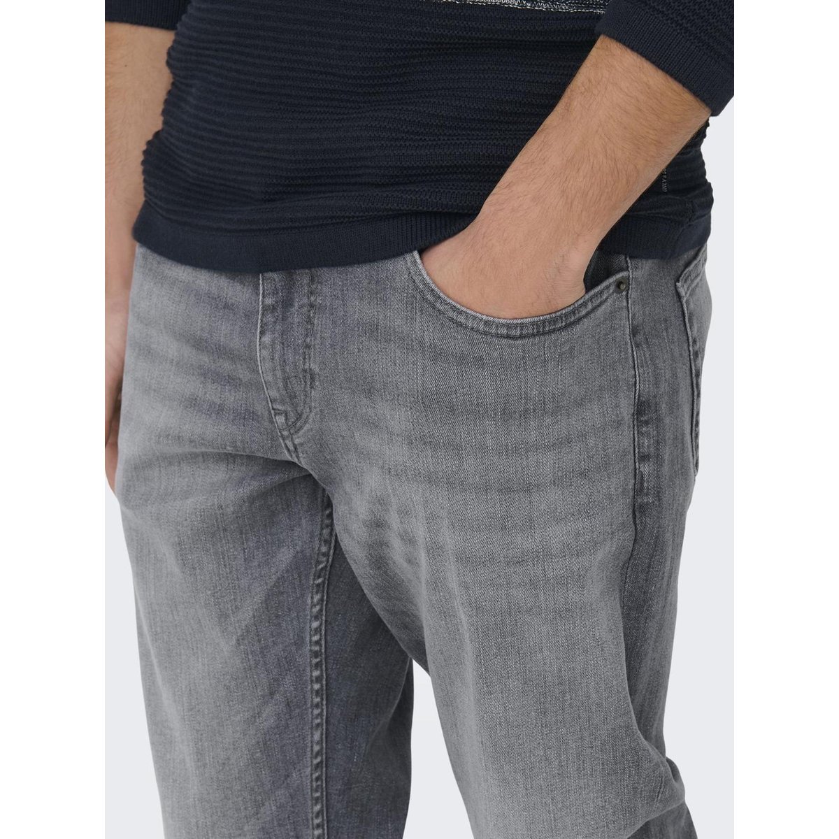 Coupe Regular medium grey denim, ONLY & SONS