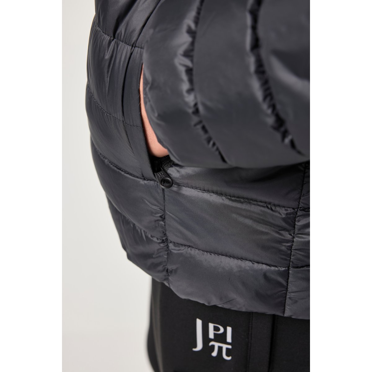Veste matelassée sans manches noir, JP1880