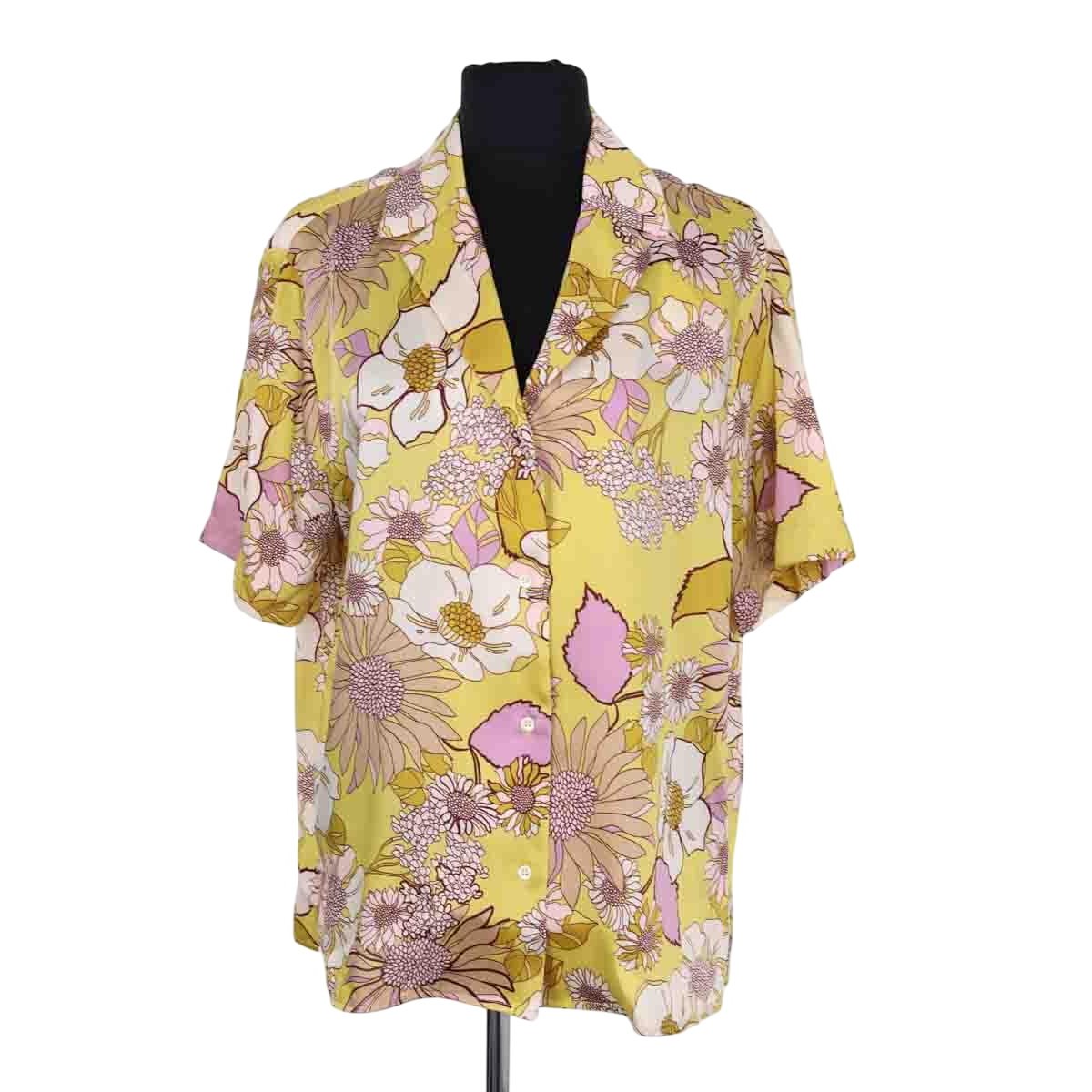Chemise - Très Bon État jaune, SANDRO