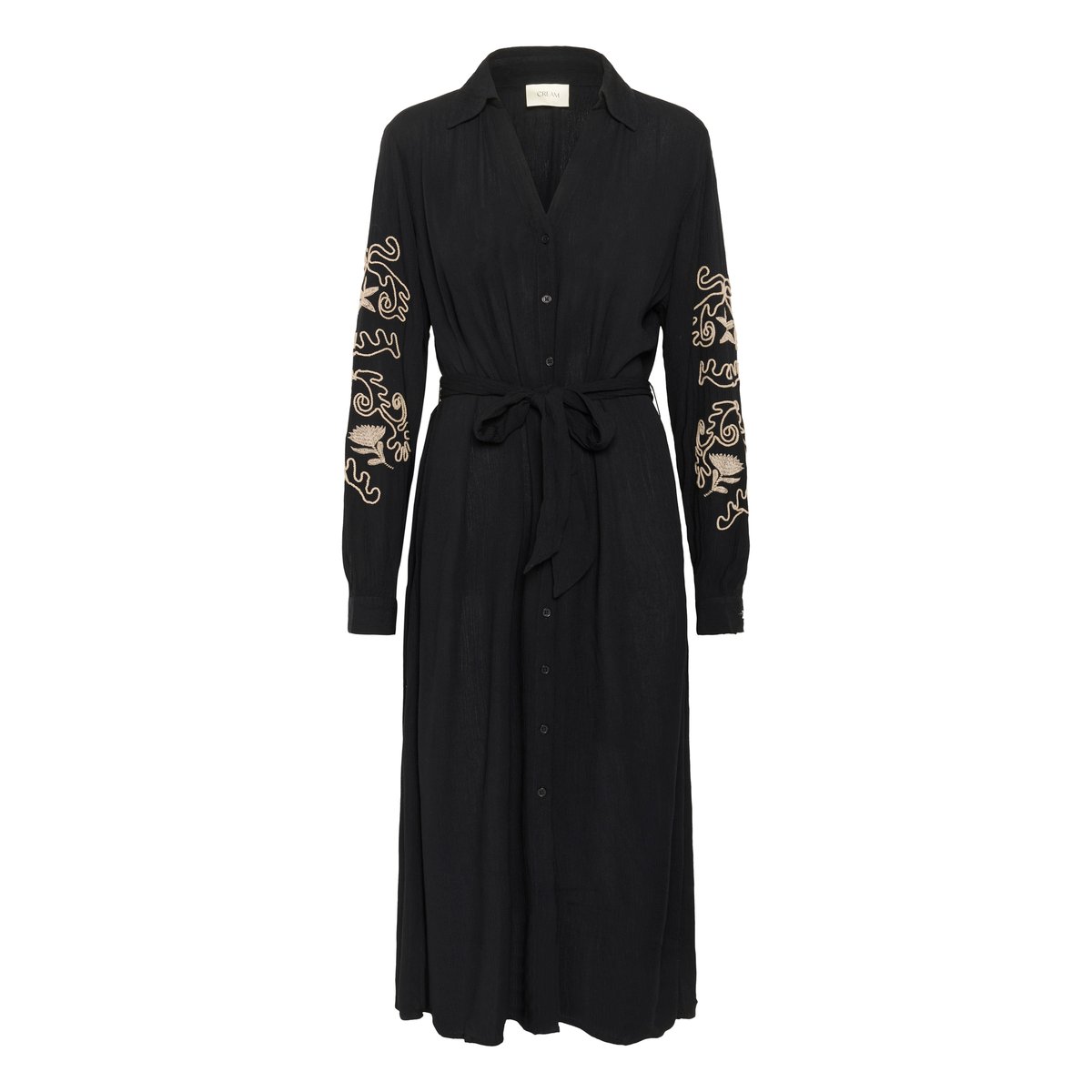 Robe noir pitch black, CREAM