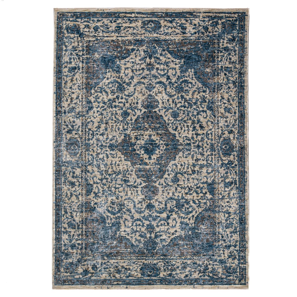 Tapis vintage CORDELIA bleu, FLAIR RUGS
