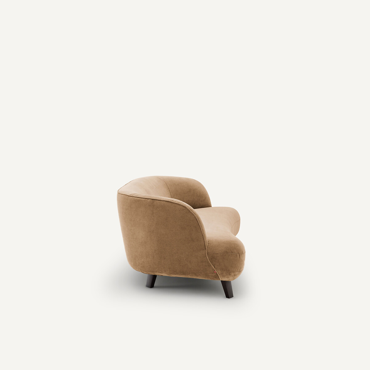 Canapé 3 places, en velours stonewashed, ROSEBURY ficelle, AM.PM X EMMANUEL GALLINA