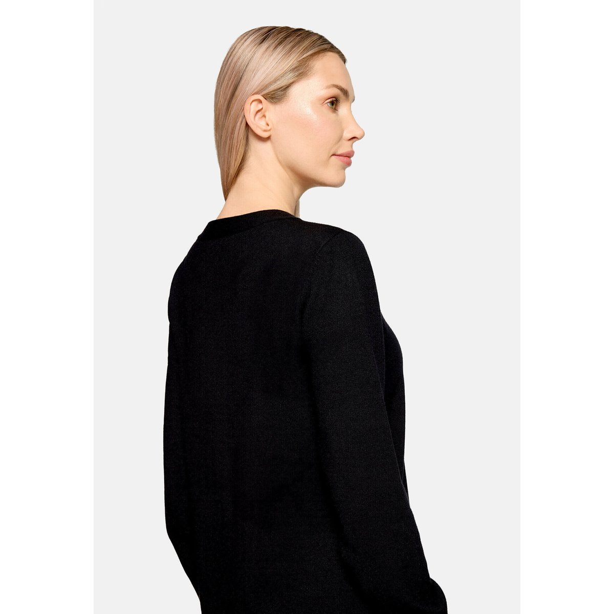 Robe-pull à nœud noir, BETTY BARCLAY