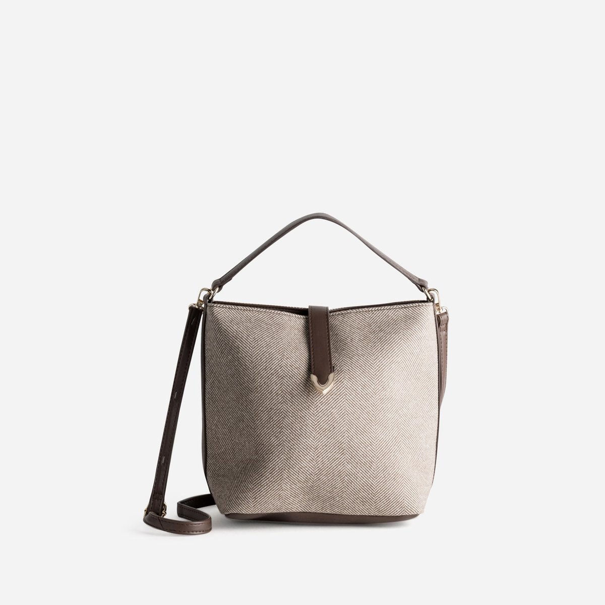 Sac À Main LUBAZ marron, ERAM