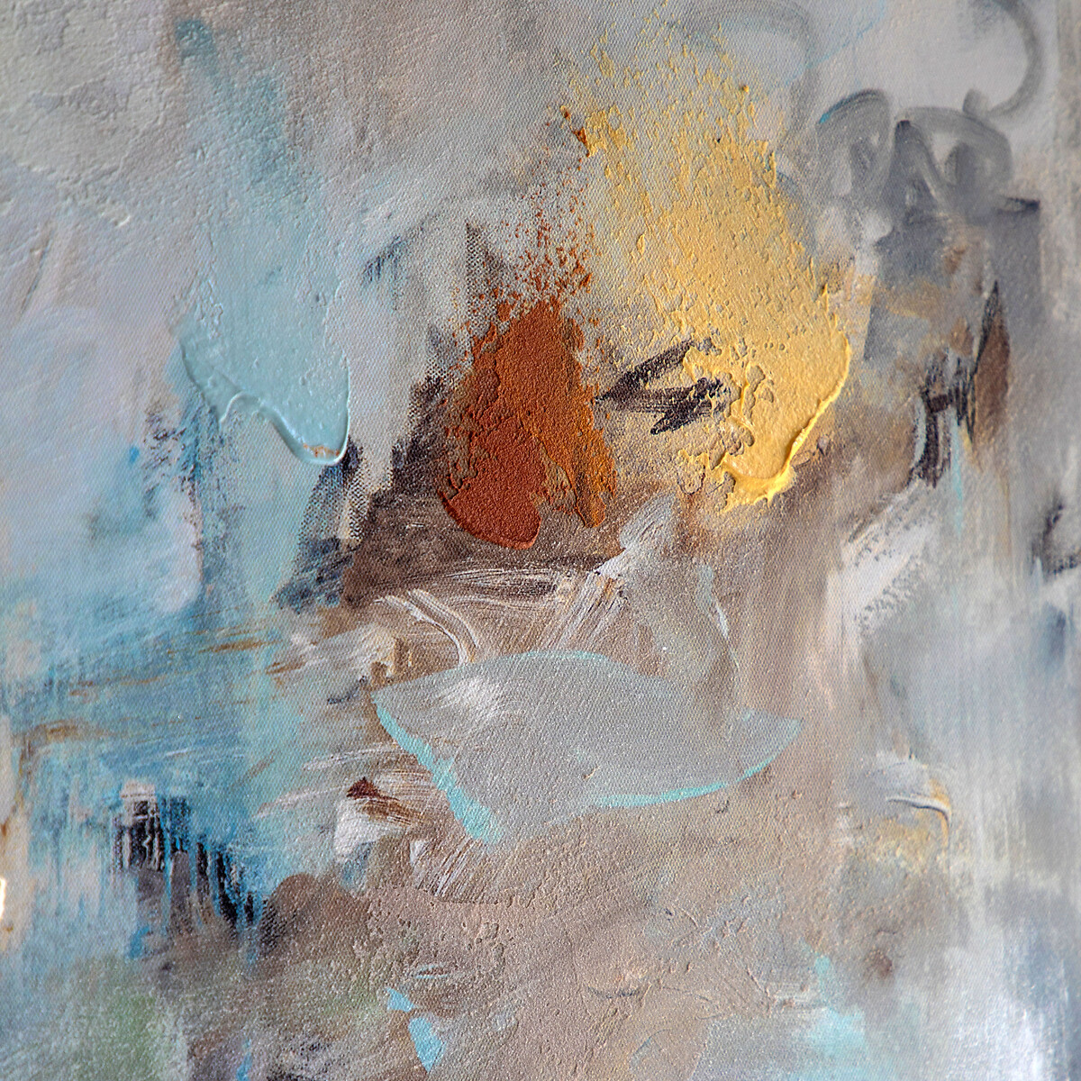 100x100cm New Day Framed Canvas multi-coloured, ÉDITÉ