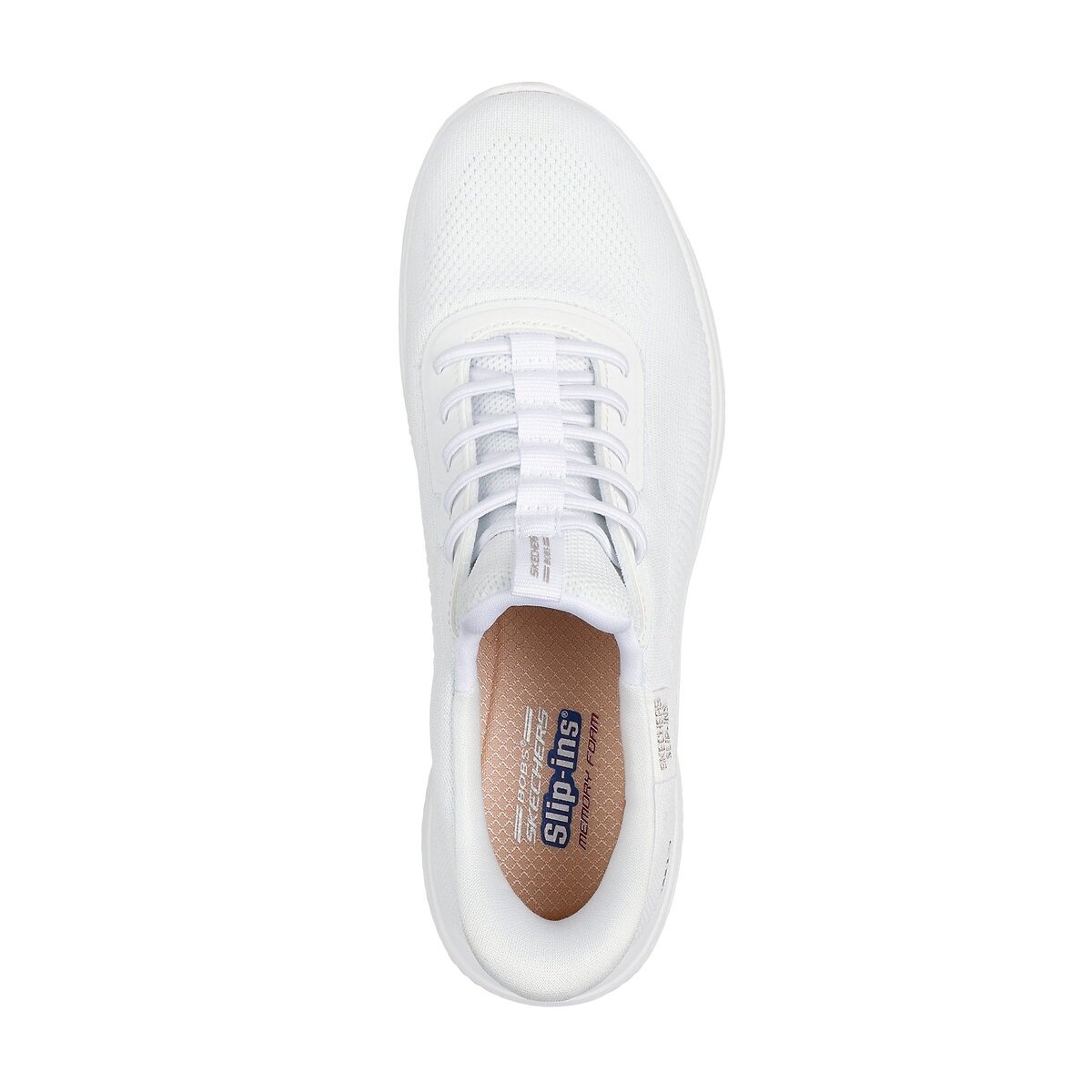 Slip-Ins Trainers: Bobs Sport Arc Waves white, SKECHERS