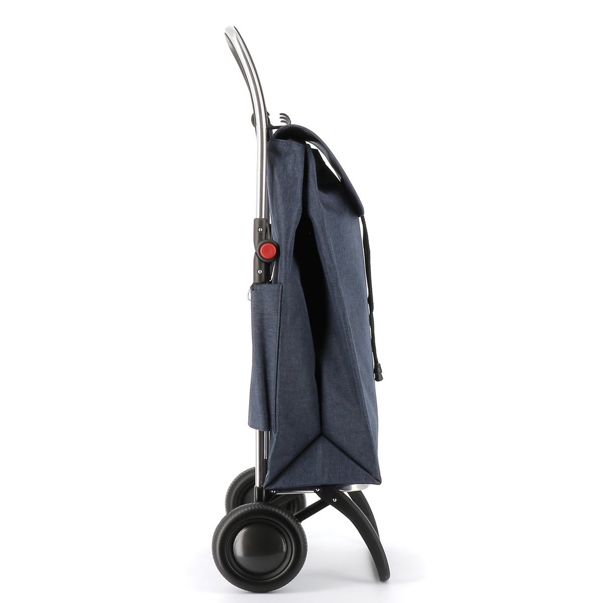 Chariot de course pliable .2 Roues.Tweed Marine bleu marine, ROLSER