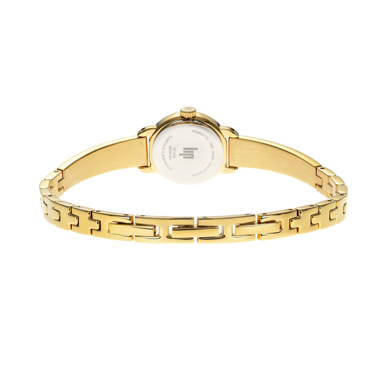 Montre Analogique  HENRIETTE doré argenté doré, LIP