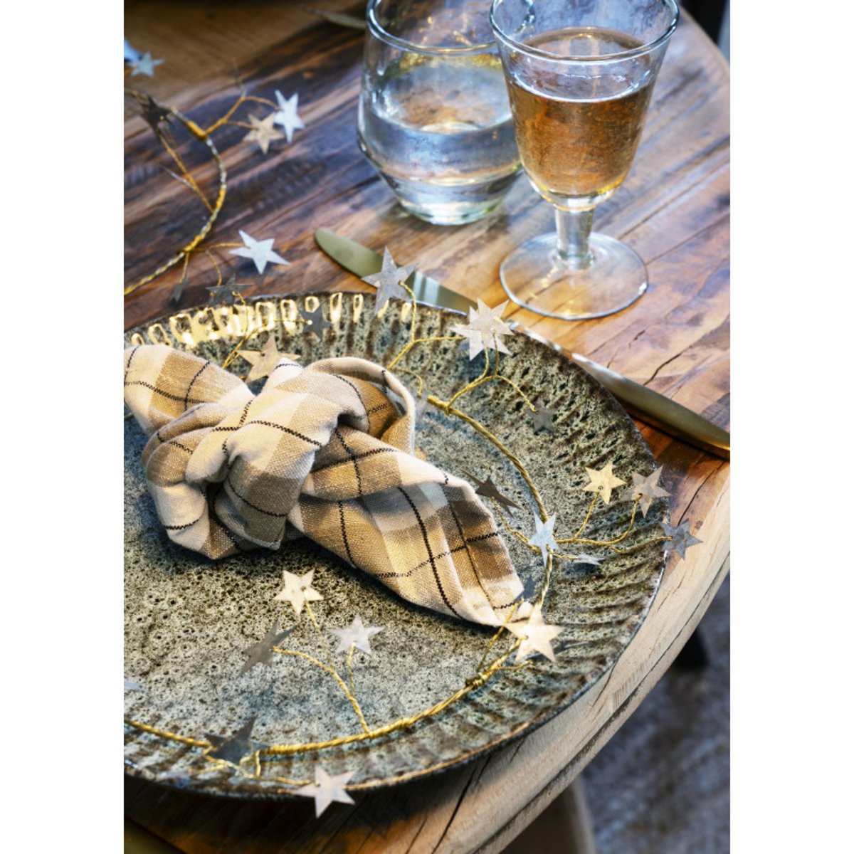 Couverts de table acier inoxydable brossé argent, MADAM STOLTZ