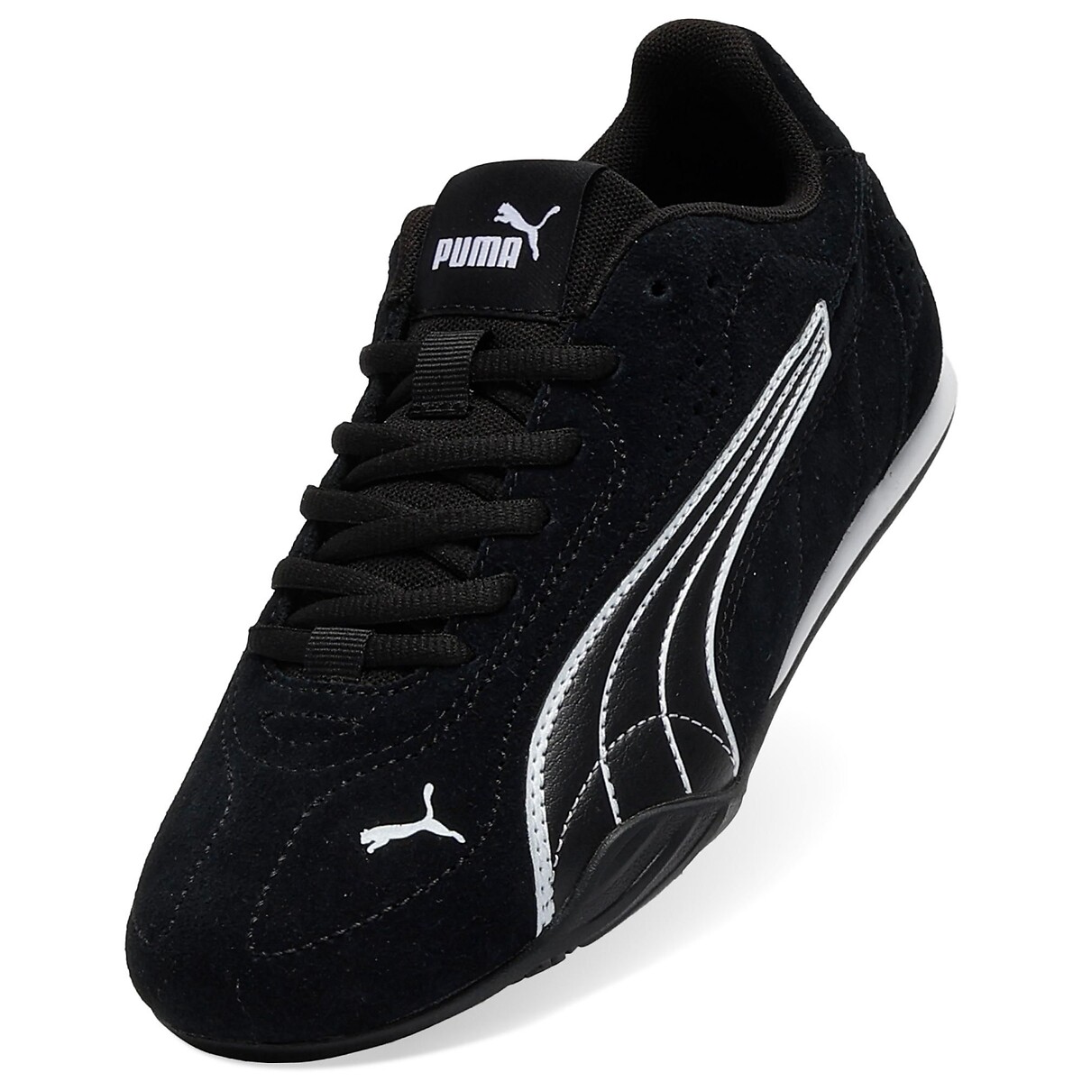 Baskets cuir Catch SD noir, PUMA