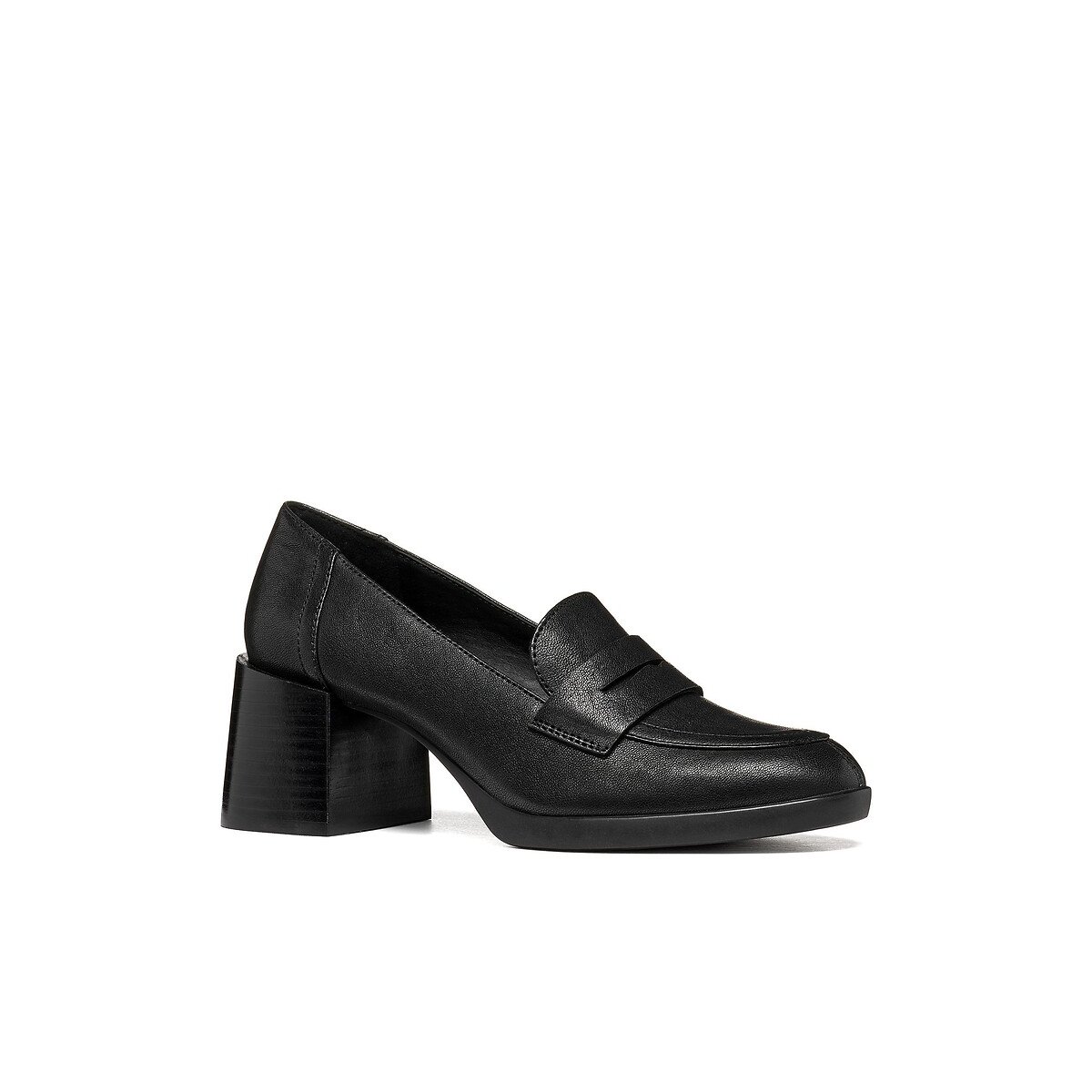 Mocassins à talons, WALK PLEASURE 55T noir, GEOX