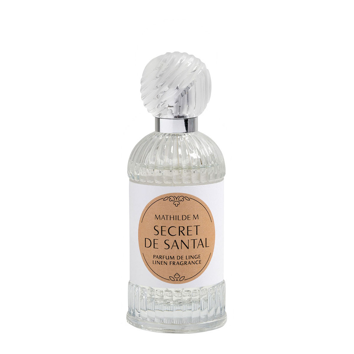 Parfum de linge 75 ml - Secret de Santal transparent, MATHILDE M