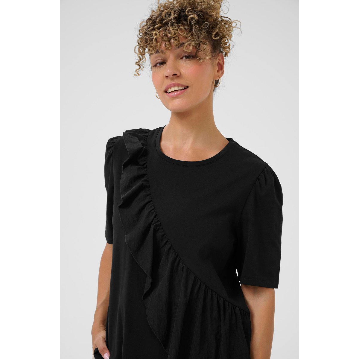 T-shirt à manches courtes noir pitch black, CREAM