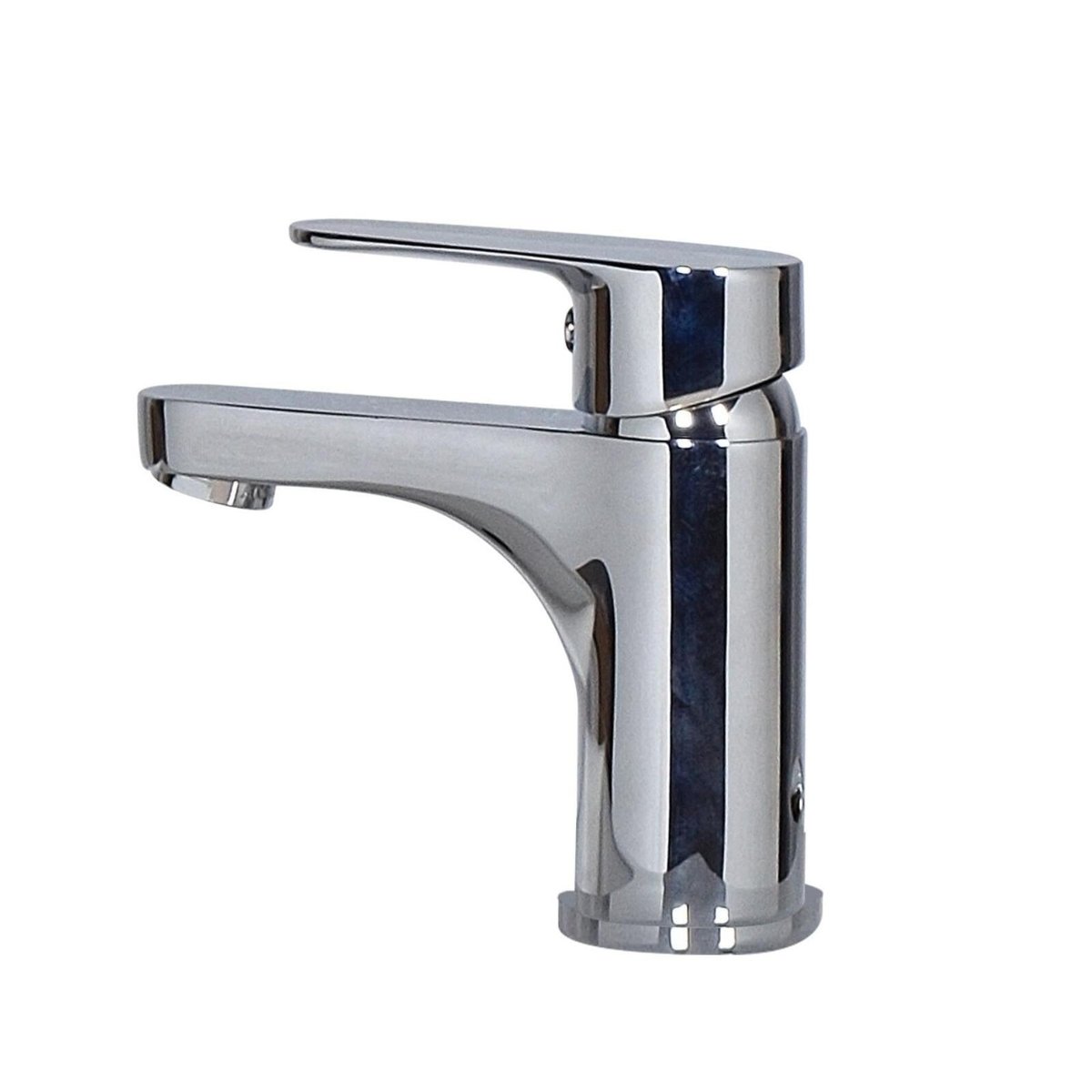 Ensemble lave-mains d'angle + robinet SKINO vert satiné, MOB IN