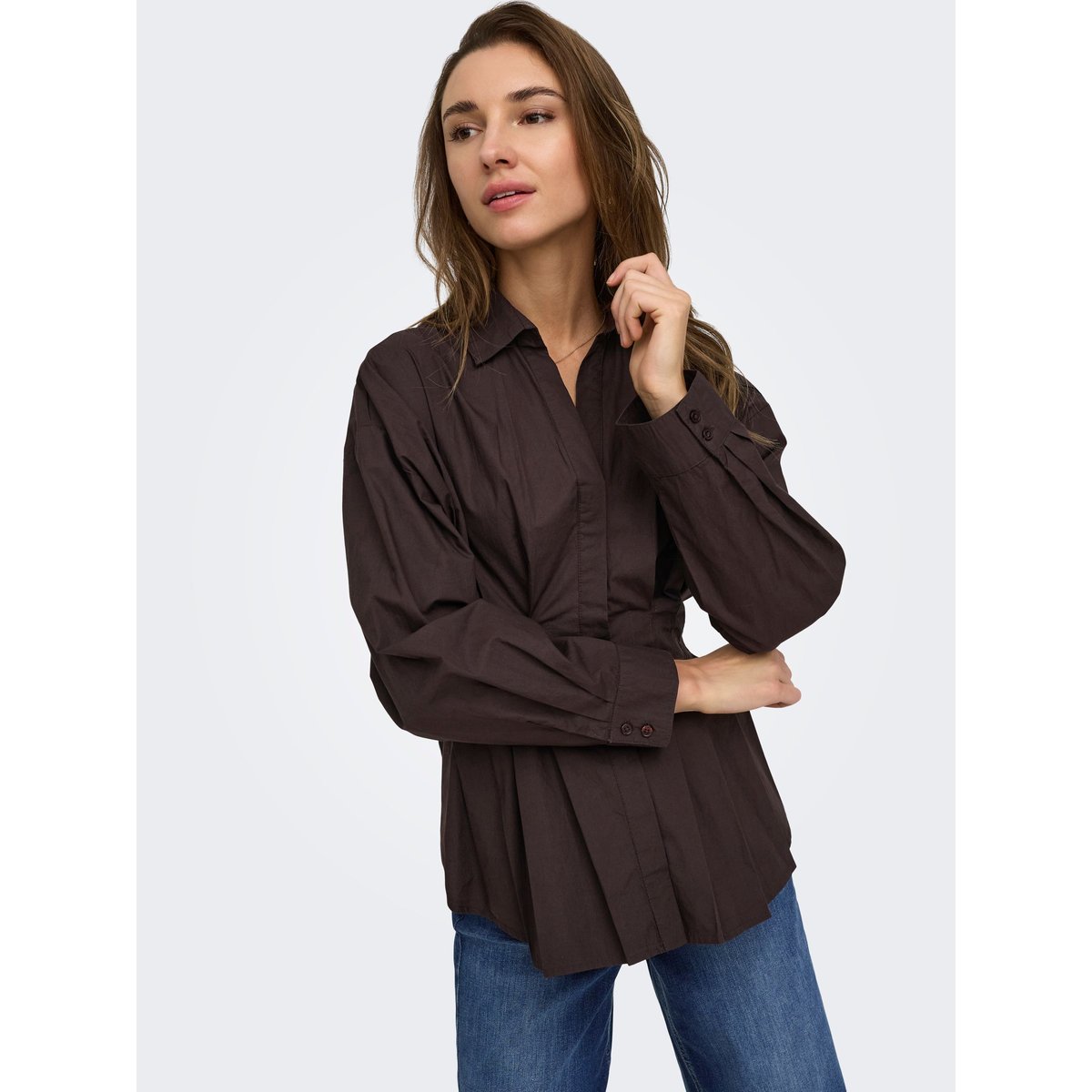Chemise black coffee 1, ONLY