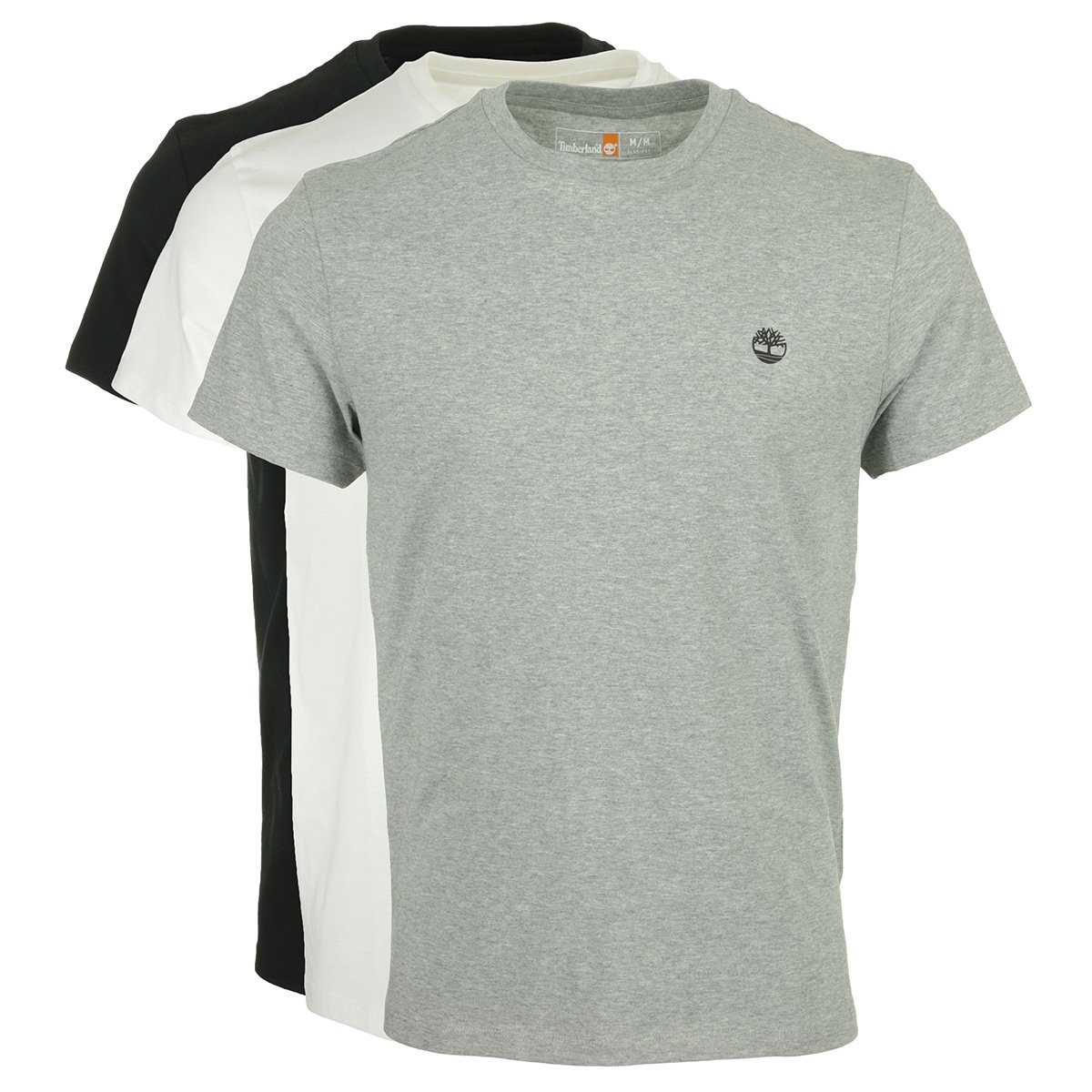 T-shirt Dustan Tee noir gris blanc, TIMBERLAND