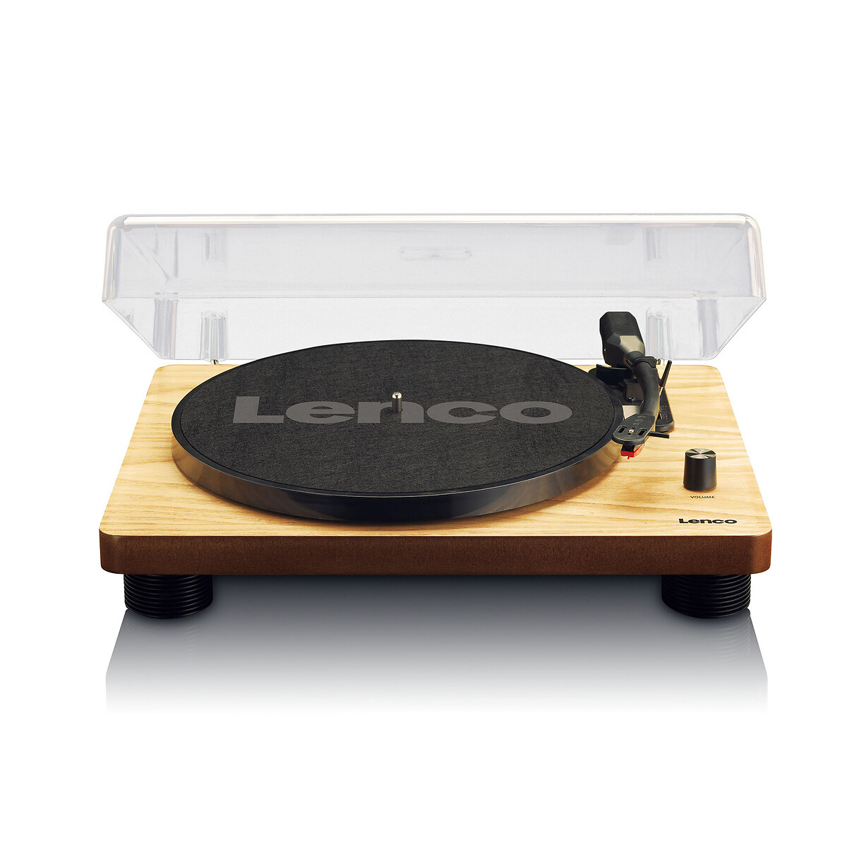 Gira-discos, da Lenco castanho, LENCO