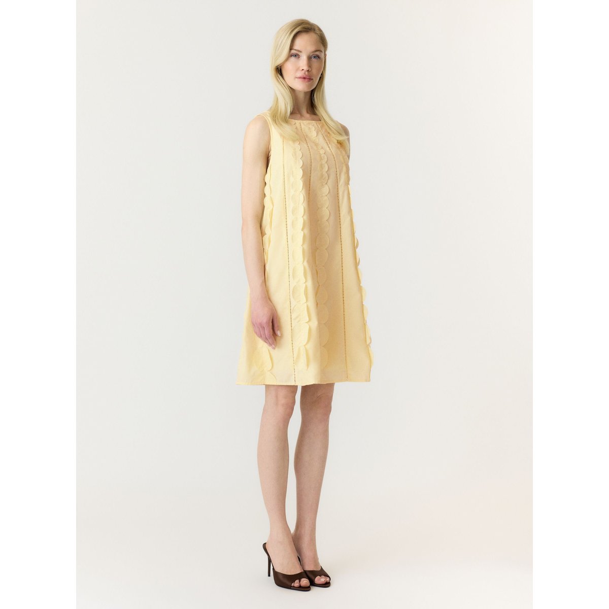 Mini-Robe jaune - anise flower1, YAS