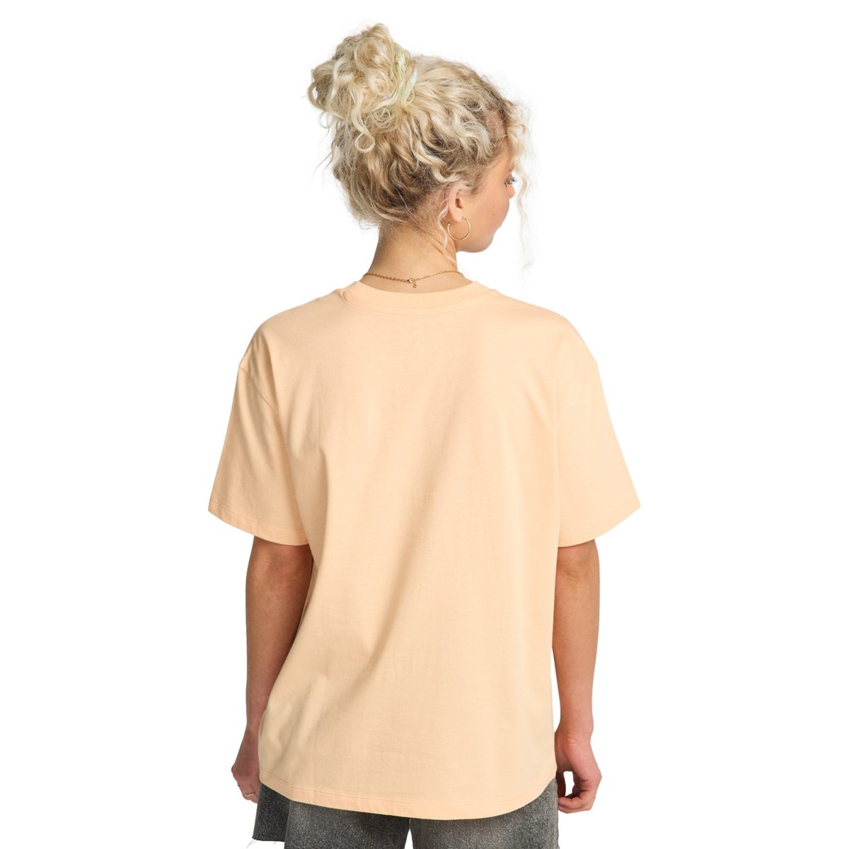T shirt manches courtes FLYING TO THE MOON orange soft peach, BILLABONG