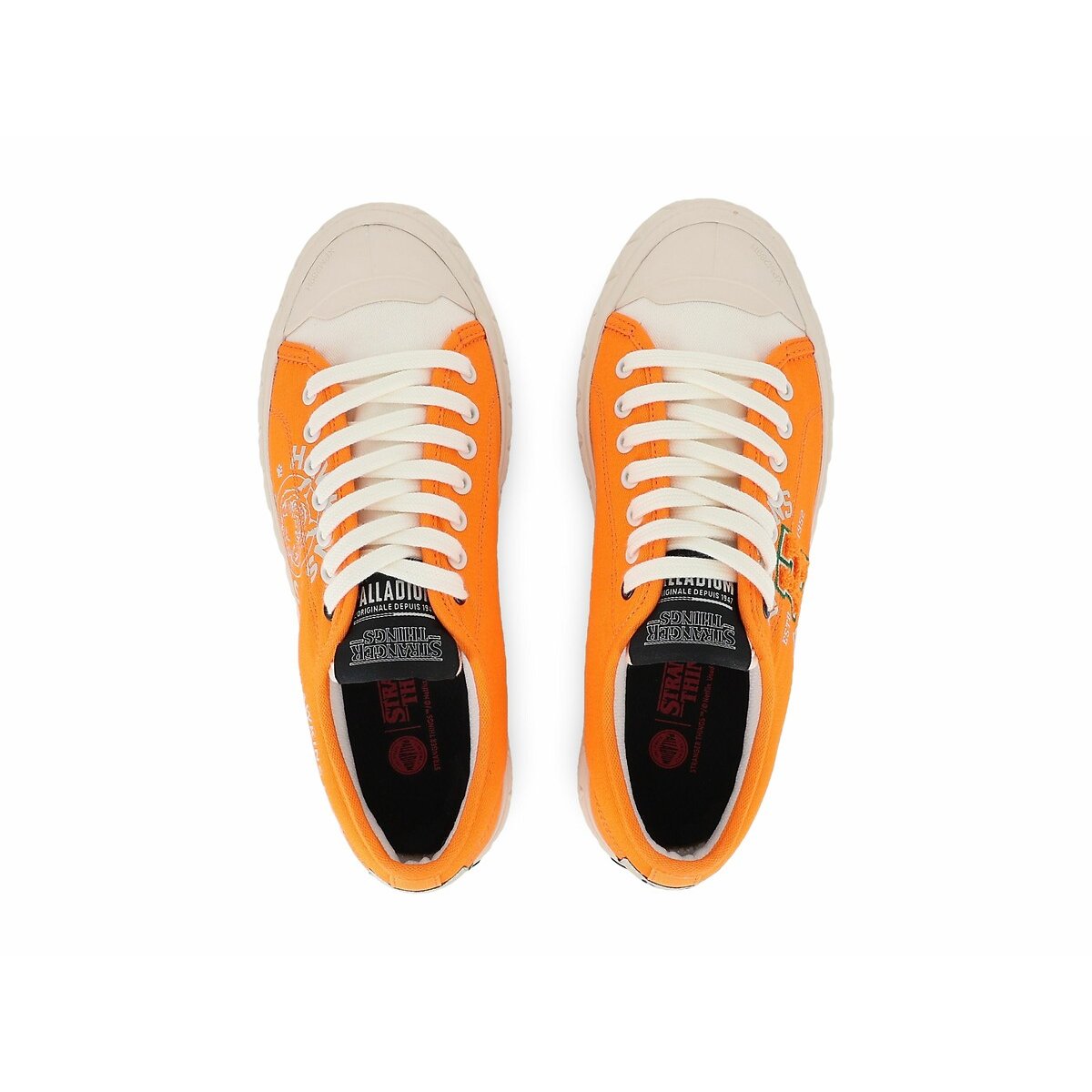 PALLA ACE TIGERS STRANGER THINGS sneakers oranje , PALLADIUM