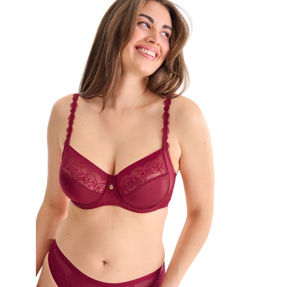 Soutien-gorge armaturé RUBY rouge, LISCA