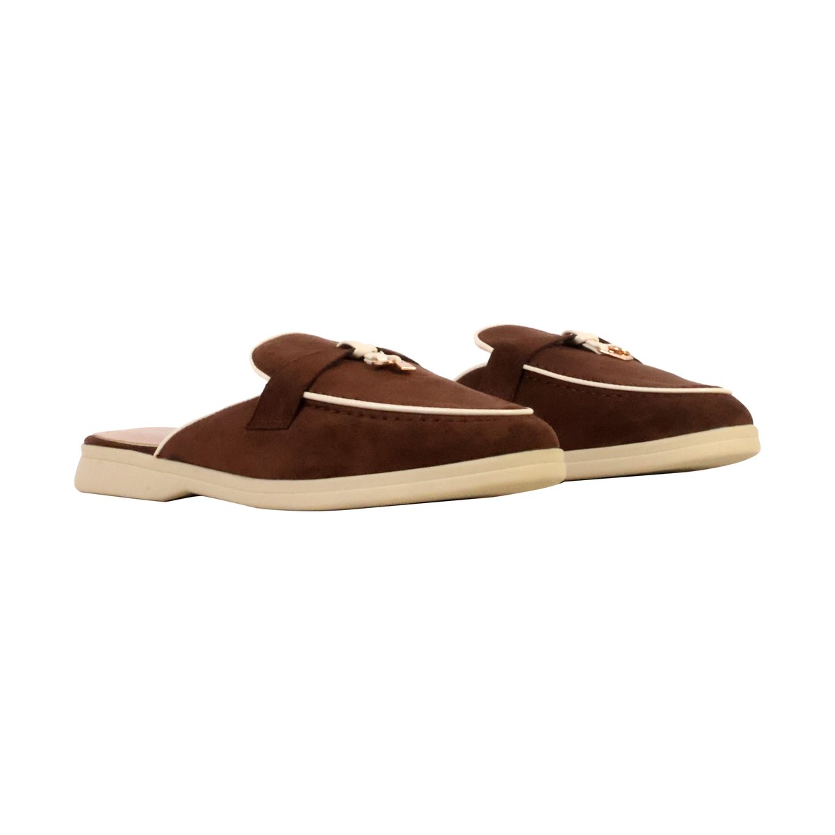 Mules à Enfiler marron, ENZA NUCCI