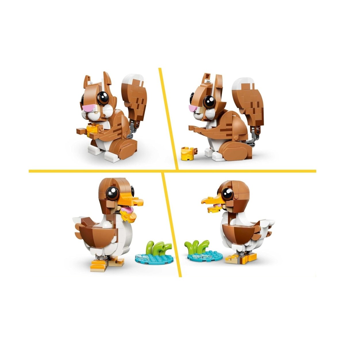 Creator Les adorables animaux : le chiot joueur multicolore, LEGO