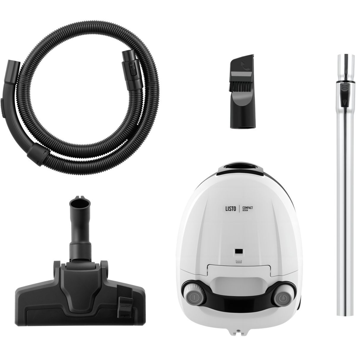 Aspirateur avec sac LAT80 couleur unique, LISTO