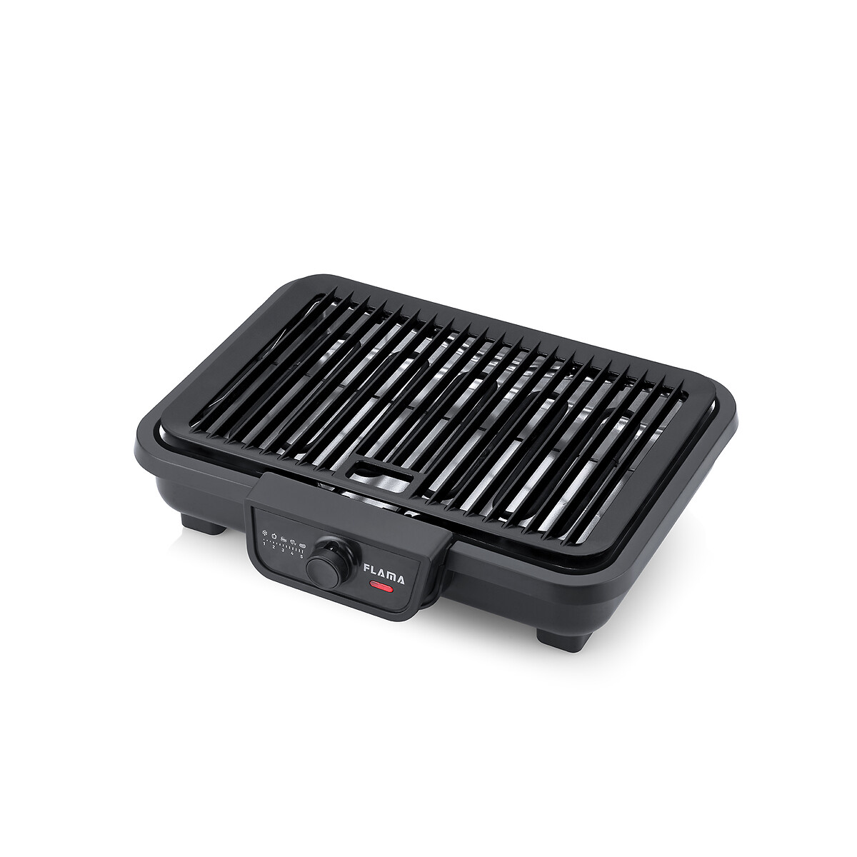 Grelhador Elétrico de Resistência 2200W 4871FL, FLAMA preto , FLAMA