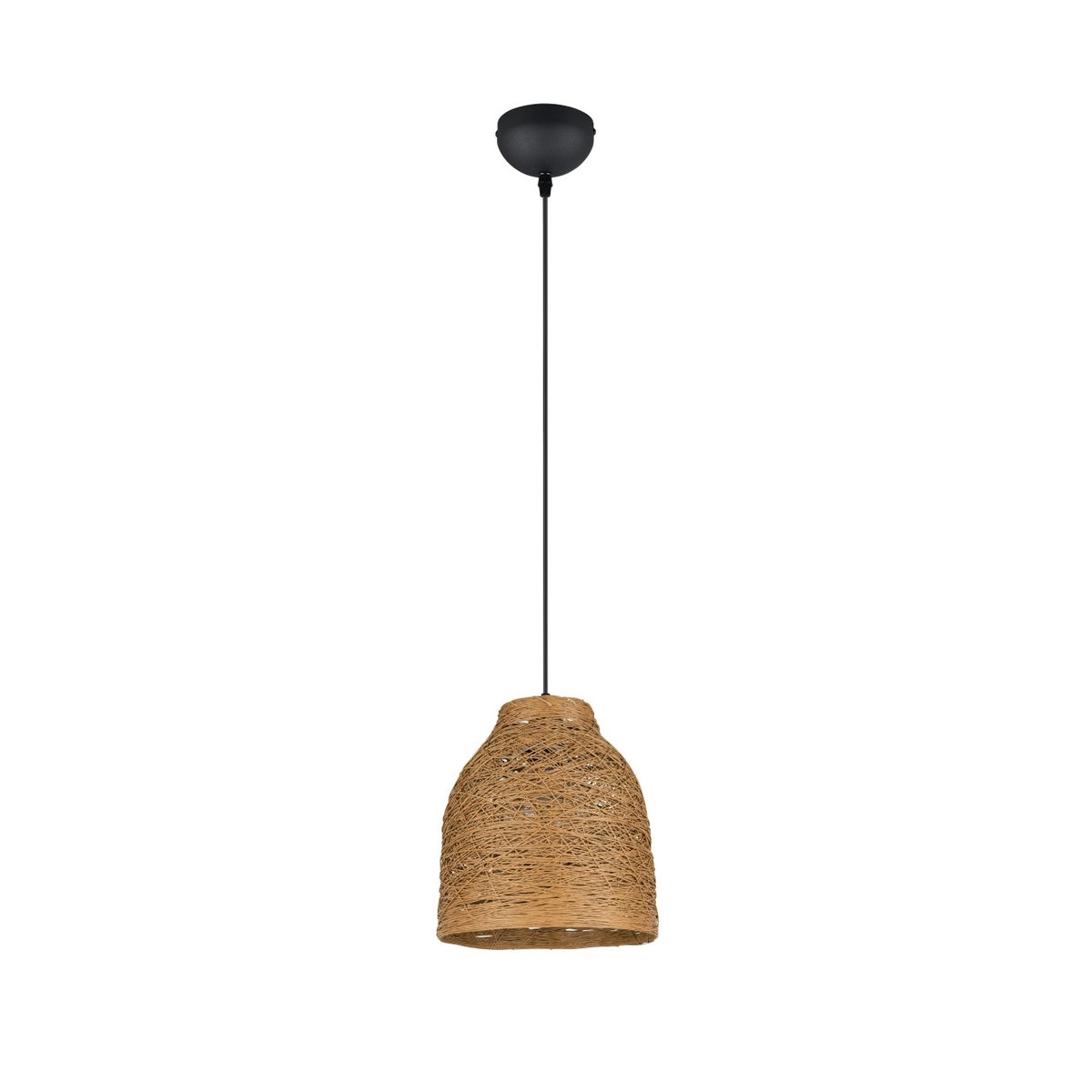 Suspension en papier bohème, D.25 , JOELINE marron, TRIO