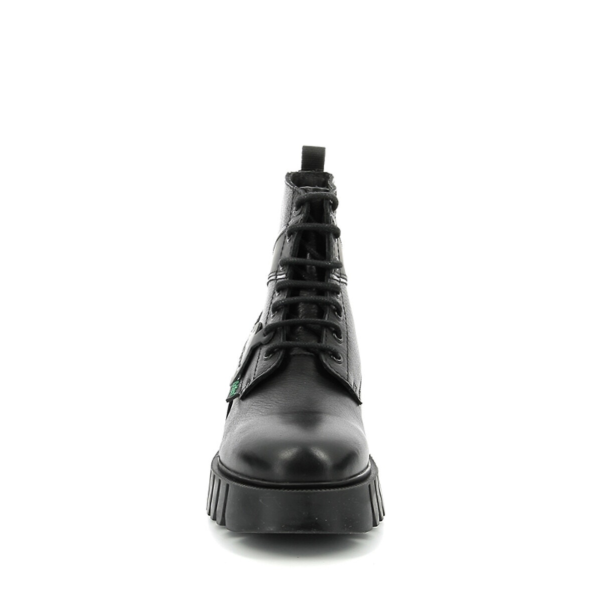 Boots cuir Kick Fabulous, plateforme noir, KICKERS