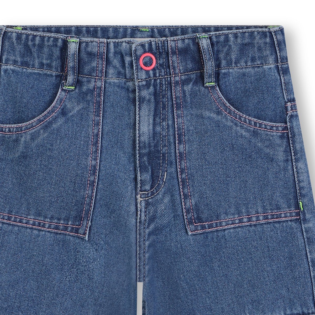 Pantalon en denim double stone+bleach, BILLIEBLUSH