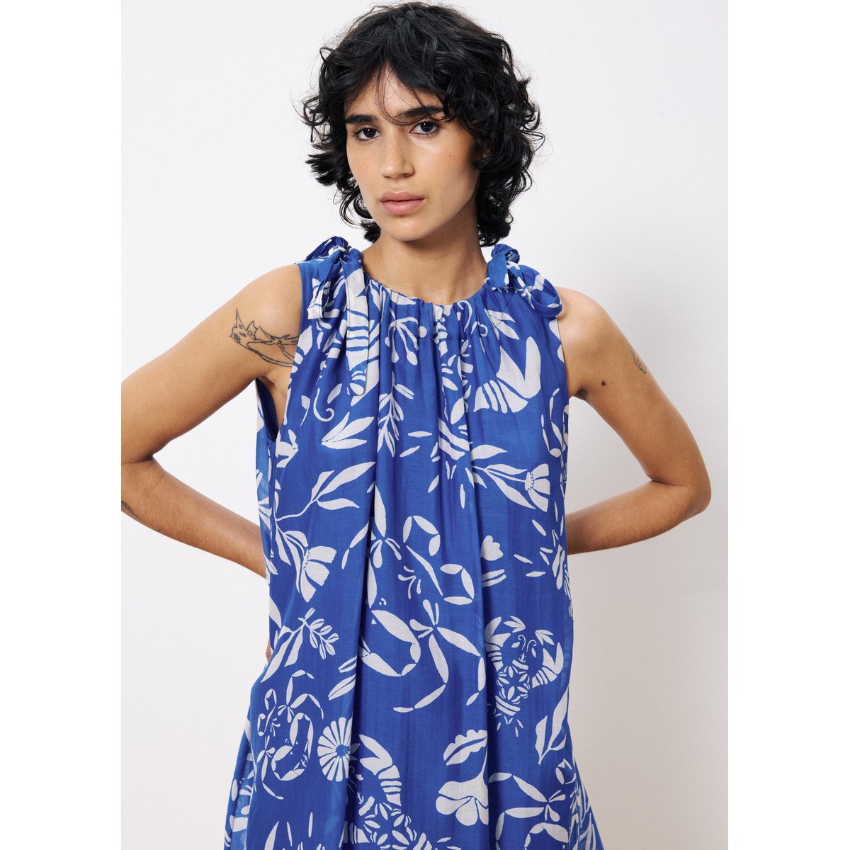 Robe en coton ISOLA homard, FRNCH