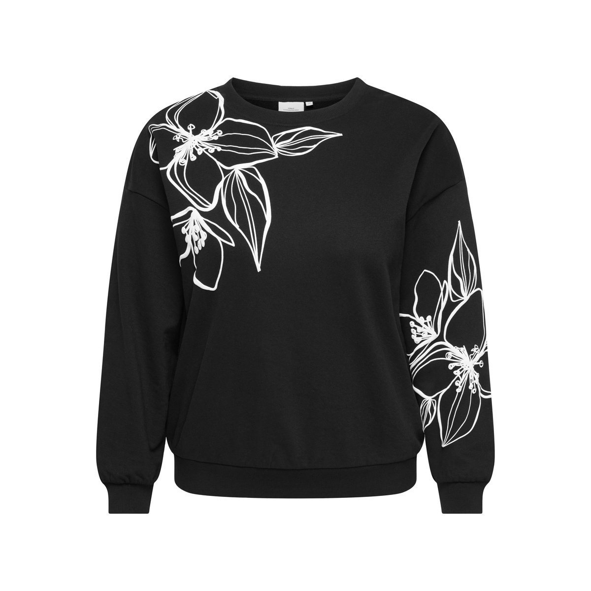 Sweat-Shirt black 2, ONLY CARMAKOMA
