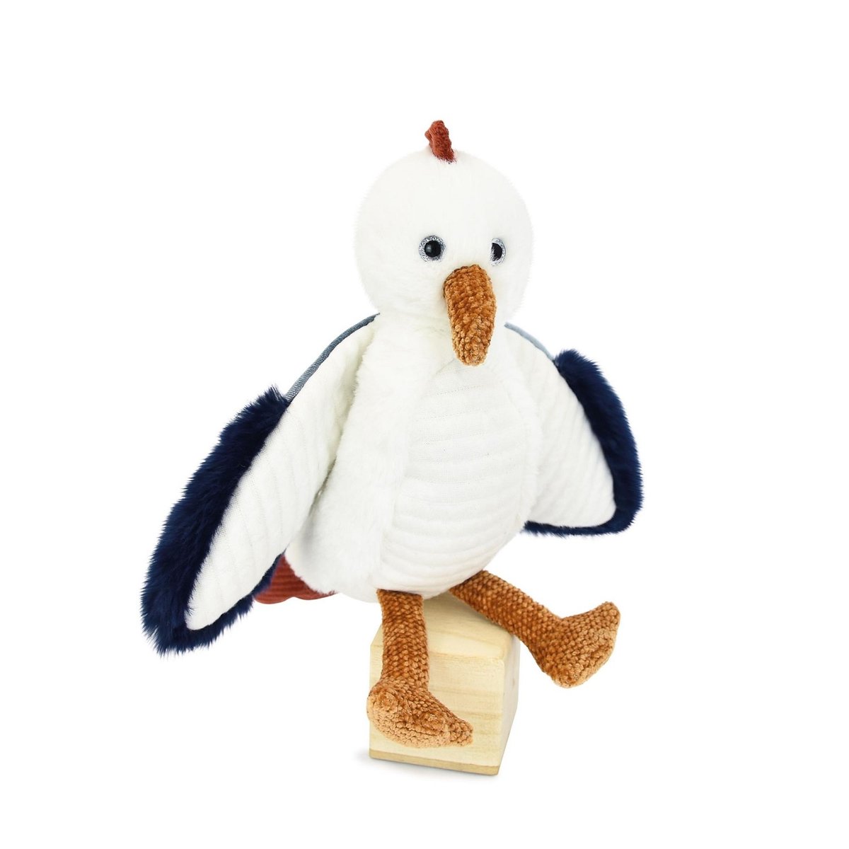 Peluche mouette blanche, HISTOIRE D'OURS