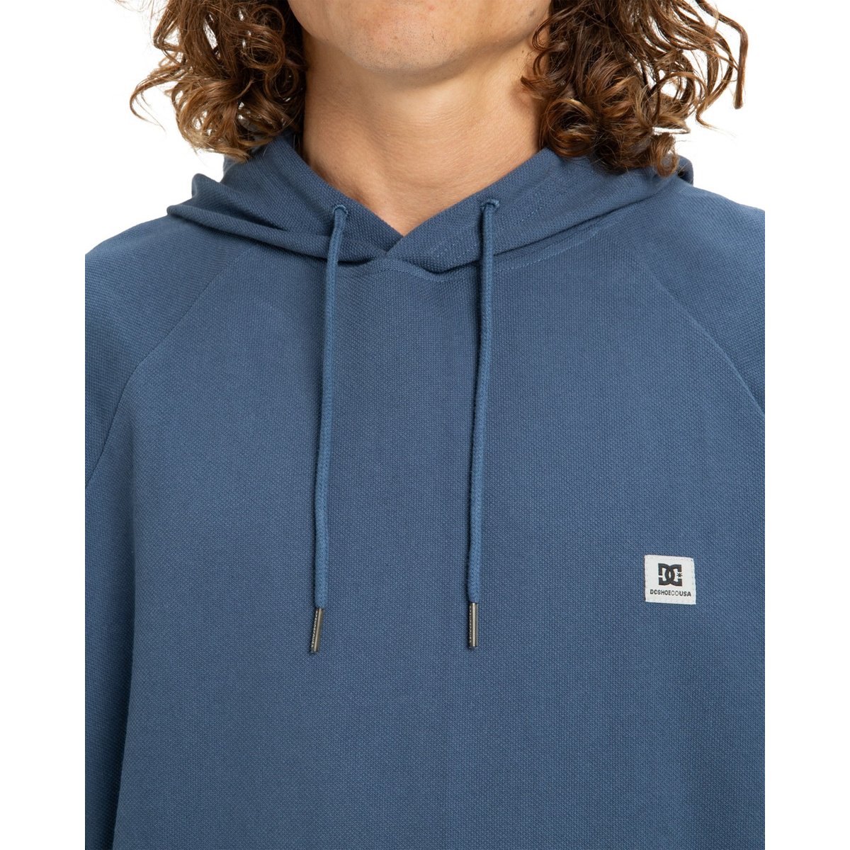 Sweat à capuche NOTES. bleu dark denim, DC SHOES