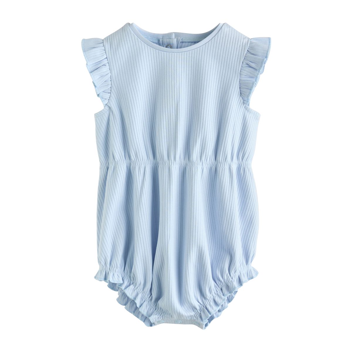 Barboteuse bébé à volants, lot de 4 rayure multicolore pastel, NEXT