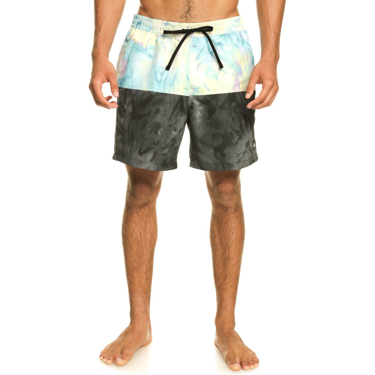 Short de bain BUTT LOGO 17" noir black, QUIKSILVER